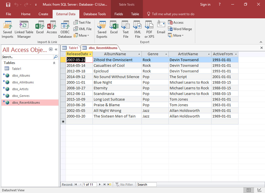 what is base table in sql server